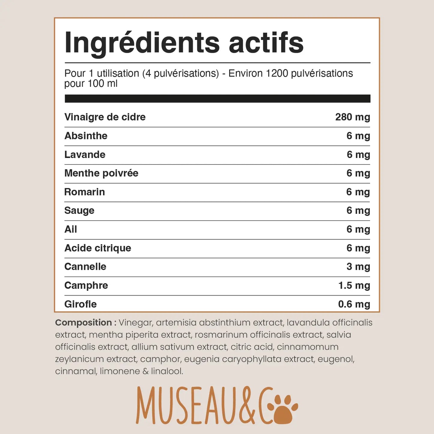 Vinaigre des 4 voleurs